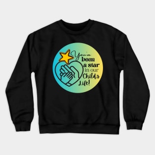 Thank you gift for Child Caregiver Crewneck Sweatshirt